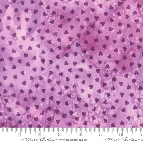 Moda Fleur The Love 39889 30 Lilac Sweethearts By The Yard