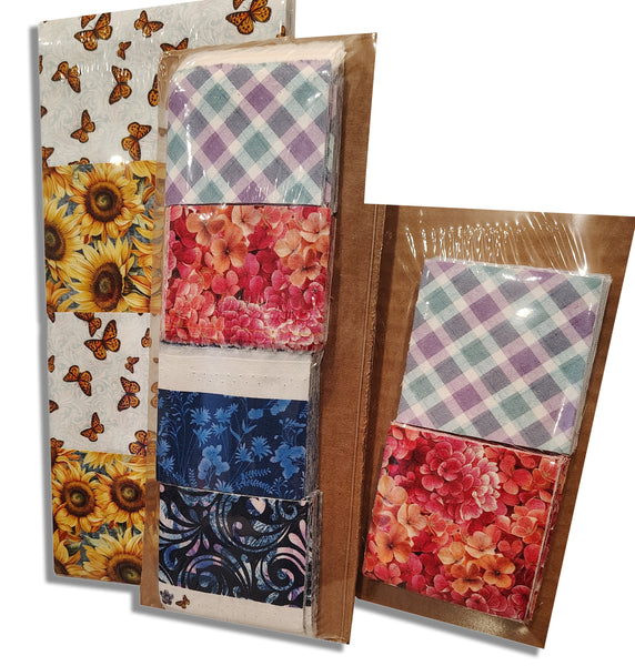 Matt's Mystery Bundles - 3 Florinda Kit Scraps- Mystery Remnants - Assorted Remnants