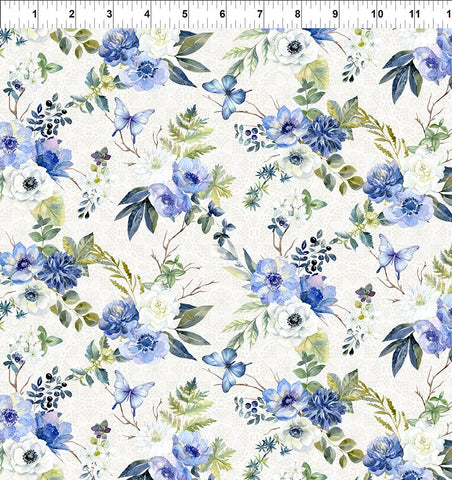 In The Beginning Sanctuary 3SA 1 Cream Floral Lace By The Yard