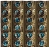 In The Beginning Steampunk Menagerie 3ST 1 Multi Border Stripe By The Yard