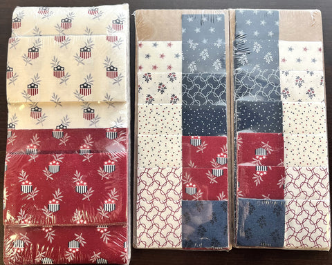 Matt's Mystery Bundles - Red, White & Blue Scrap Kits - Assorted Remnants