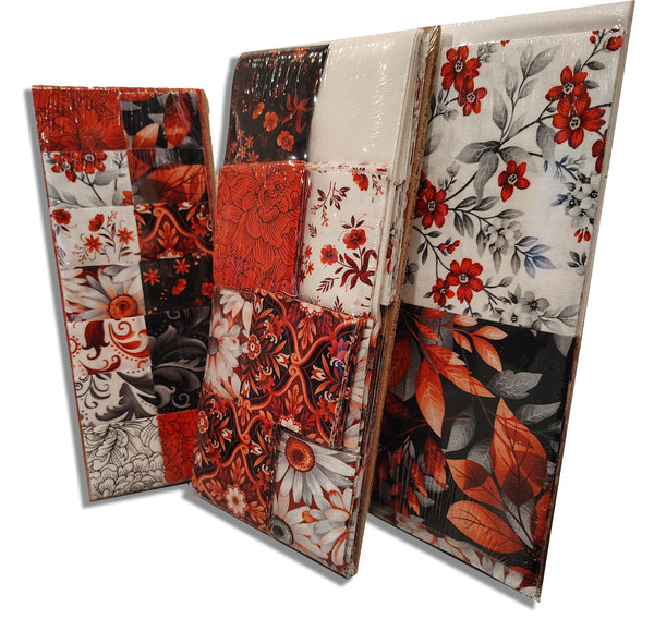 Matt's Mystery Bundles - 3 Scarlet's Treasures Kit Scraps- Mystery Remnants - Assorted Remnants