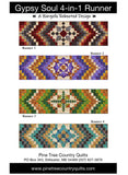 GYPSY SOUL 4-IN-1 RUNNER - Pine Tree Country Quilts Pattern-DIGITAL DOWNLOAD