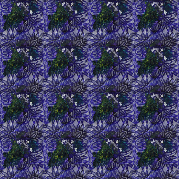 Northcott Bells Of Ireland 40217 85 Gray Purple Irish Lace By The Yard