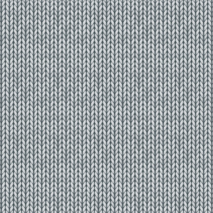 Blank Quilting Digital A Purr-fect Holiday Season 4067 99 Gray Knit By The Yard