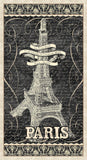 Blank Quilting Digital Paris Nights 4115P 95 Charcoal Eiffel Tower 24" PANEL By The PANEL (Not Strictly By The Yard)