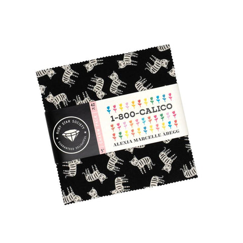 Moda Pre-Cut 42 Piece 5" Charm Squares - 1 800 Calico