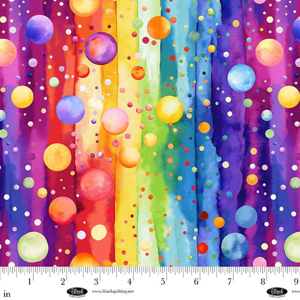 Blank Quilting Bubble Pops EXTRA WIDE 4418 35 Multi 108" WIDE - 3 YARD CUT