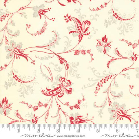 Moda Collections for A Cause - Etchings 44333 22 Parchment Red By The Yard