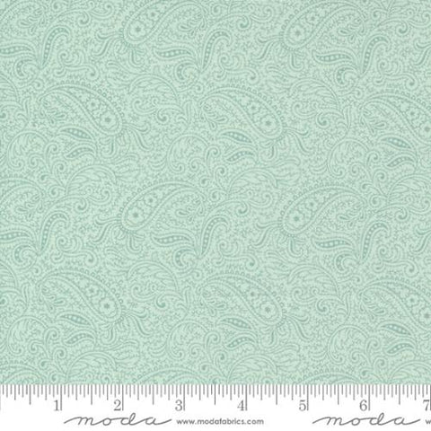 Moda Collections for A Cause - Etchings 44334 12 Aqua By The Yard