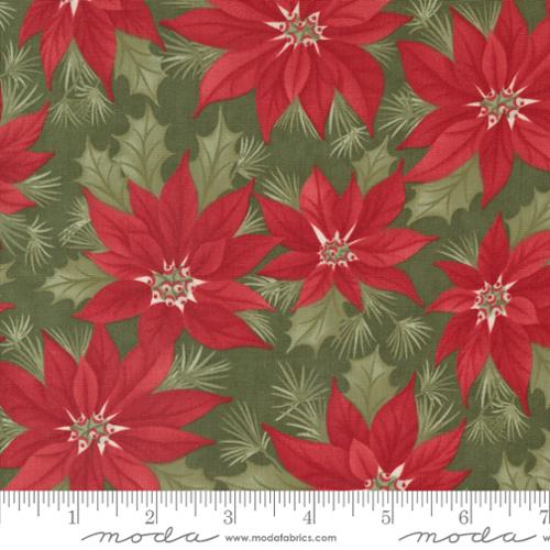 Moda - A Christmas Carol 44350 15 Holly By The Yard