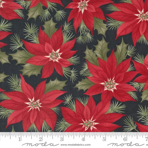 Moda - A Christmas Carol 44350 19 Ebony By The Yard