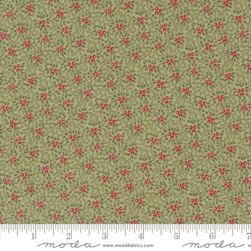 Moda - A Christmas Carol 44356 14 Sage By The Yard