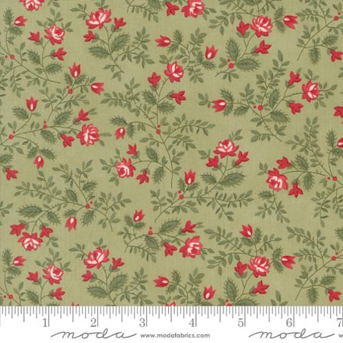 Moda - A Christmas Carol 44358 14 Sage By The Yard