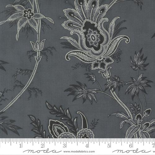 Moda Breathtaking Blues 44401 14 Dusk Jacobean Plume By The Yard