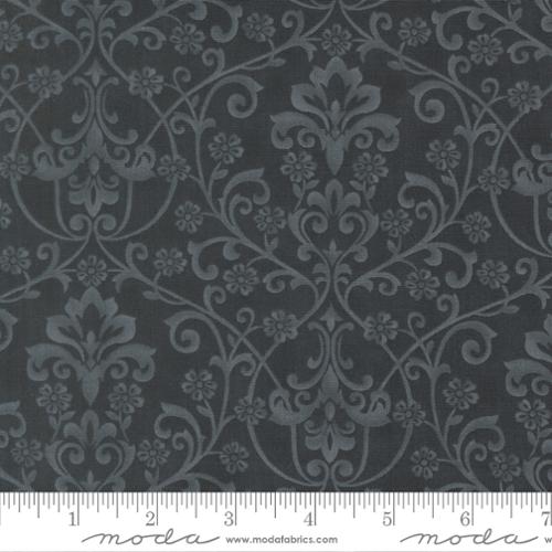 Moda Breathtaking Blues 44403 15 Midnight Damask By The Yard