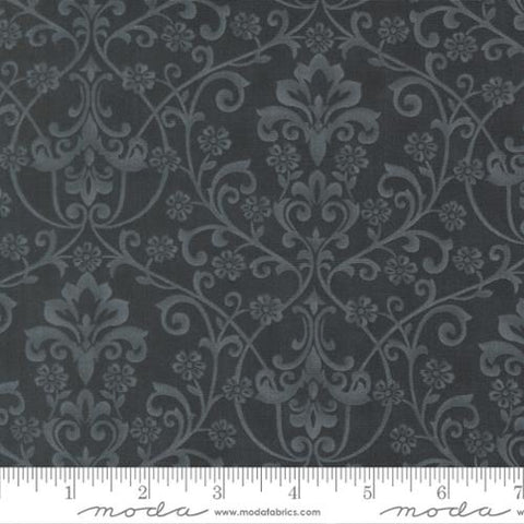 Moda Breathtaking Blues 44403 15 Midnight Damask By The Yard