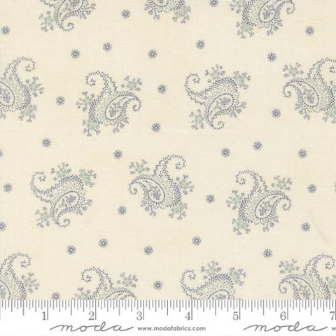 Moda Breathtaking Blues 44405 11 Porcelain Paisley By The Yard