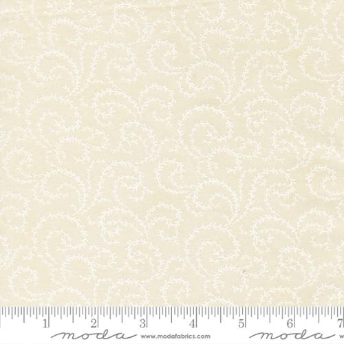 Moda Breathtaking Blues 44407 21 Porcelain White Vine Blenders By The Yard