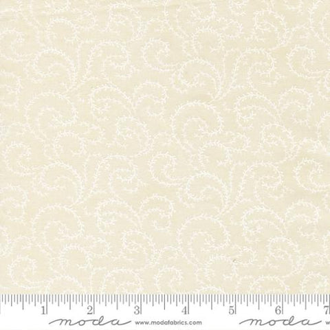 Moda Breathtaking Blues 44407 21 Porcelain White Vine Blenders By The Yard