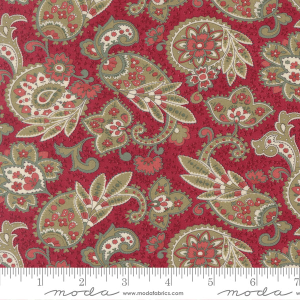 Moda - 3 Sisters Ambiance 44411 13 Rose Paisley By The Yard