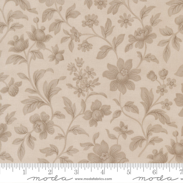 Moda - 3 Sisters Ambiance 44412 12 Silver Damask By The Yard