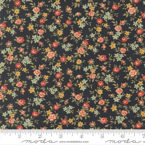 Moda - 3 Sisters Ambiance 44415 16 Midnight Sweet Roses By The Yard