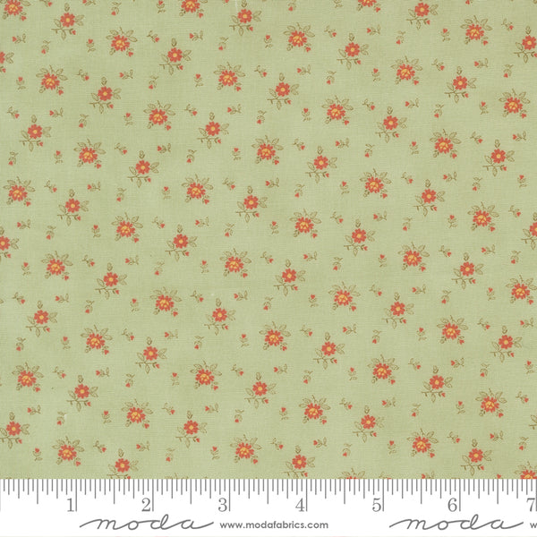 Moda - 3 Sisters Ambiance 44416 14 Mist Little Flower By The Yard