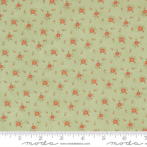Moda - 3 Sisters Ambiance 44416 14 Mist Little Flower By The Yard