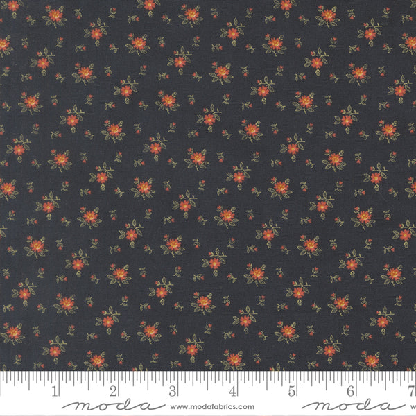 Moda - 3 Sisters Ambiance 44416 16 Midnight Little Flower By The Yard