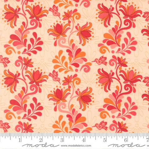 Moda Land Of Enchantment 45031 13 Flamingo Feather By The Yard