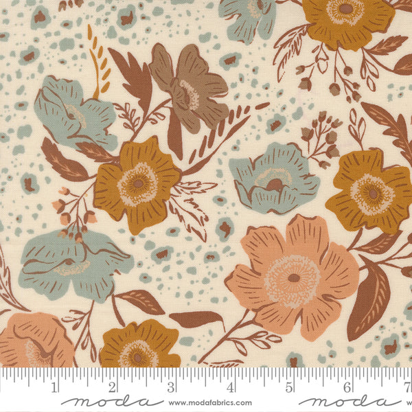 Moda Wellspring 45670 11 Eggshell Flora Flourish By The Yard