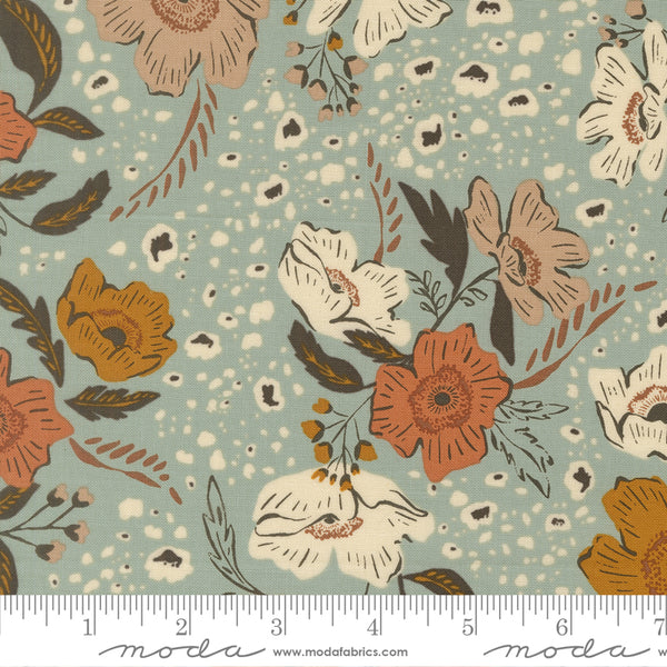 Moda Wellspring 45670 16 Storm Flora Flourish By The Yard