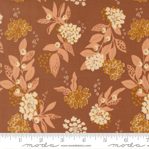 Moda Wellspring 45671 13 Dark Clay Inflorescence By The Yard