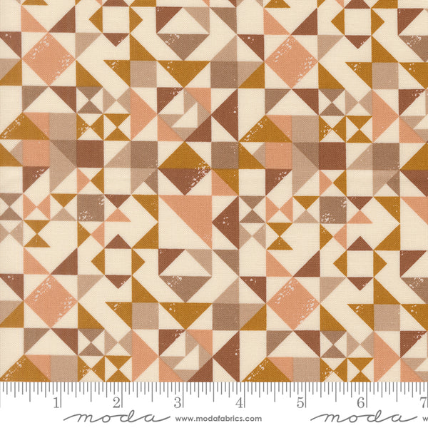 Moda Wellspring 45673 11 Eggshell Quilt Blocked By The Yard