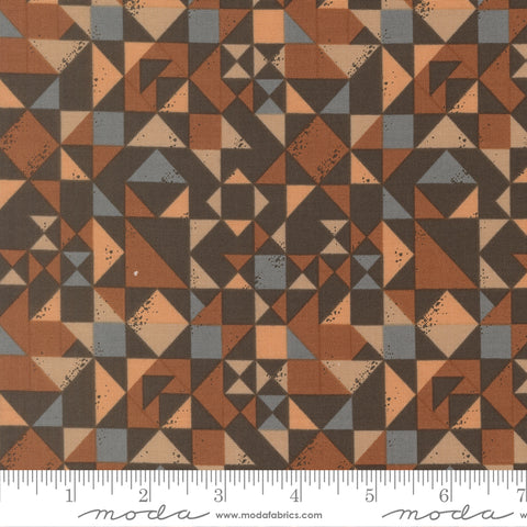 Moda Wellspring 45673 19 Charcoal Quilt Blocked By The Yard