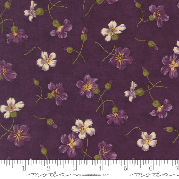 Moda Collection For A Cause Essence 46271 13 Plum Plum Floral By The Yard