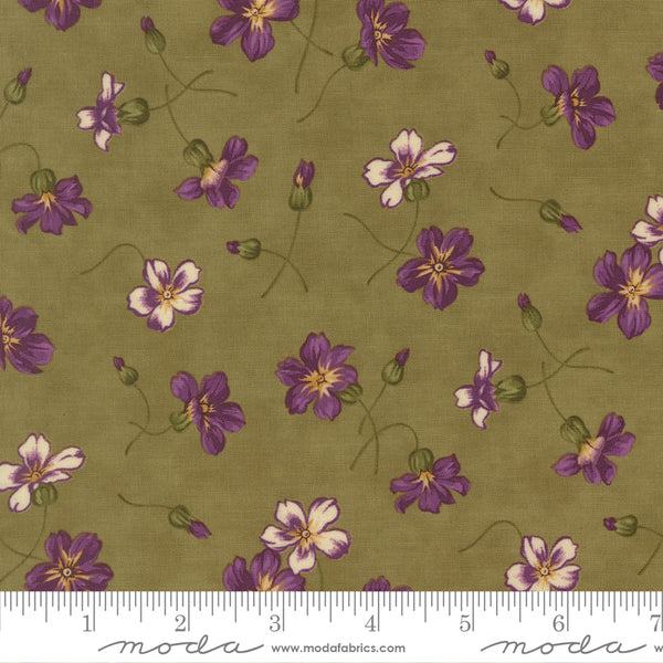 Moda Collection For A Cause Essence 46271 14 Clover Plum Floral By The Yard