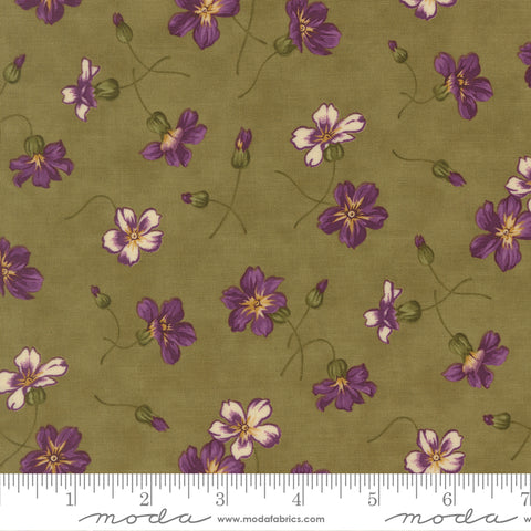 Moda Collection For A Cause Essence 46271 14 Clover Plum Floral By The Yard