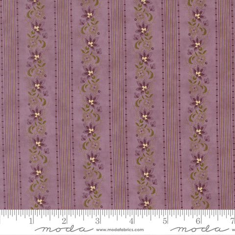 Moda Collection For A Cause Essence 46275 12 Lavender Floral Stripe By The Yard