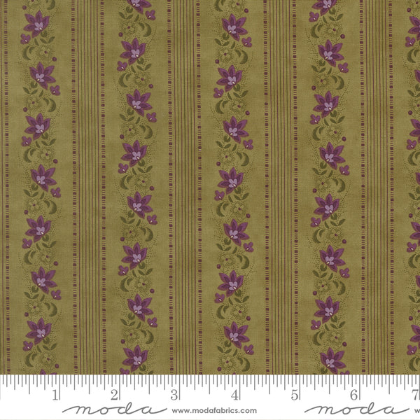 Moda Collection For A Cause Essence 46275 14 Clover Floral Stripe By The Yard