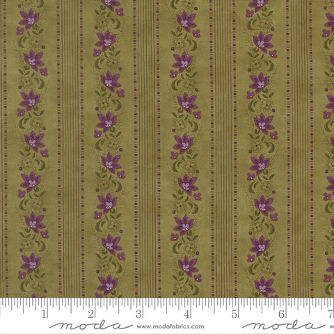 Moda Collection For A Cause Essence 46275 14 Clover Floral Stripe By The Yard