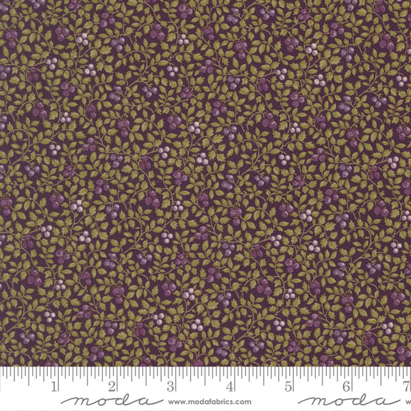 Moda Collection For A Cause Essence 46276 13 Plum Little Vines By The Yard