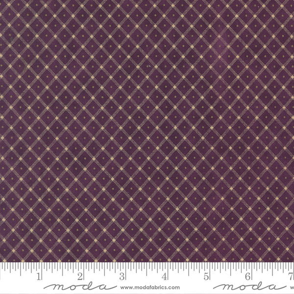 Moda Collection For A Cause Essence 46277 13 Plum Little Plaid By The Yard