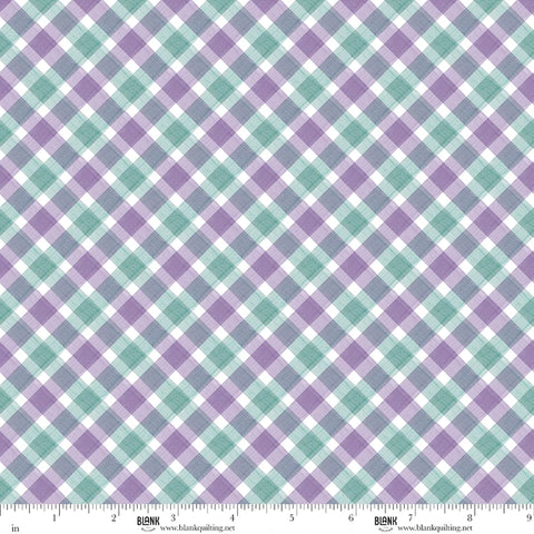 Blank Quilting Florinda 4743 17 Blue Plaid By The Yard