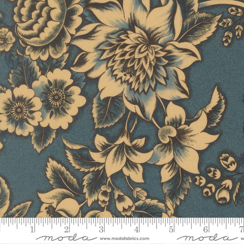 Moda Miss Mollie 47560 20 Indigo Floral Abundance By The Yard