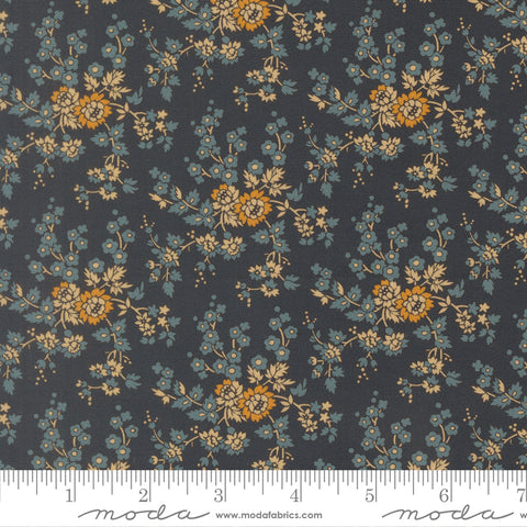 Moda Miss Mollie 47561 15 Indigo Tossed Bouquet By The Yard