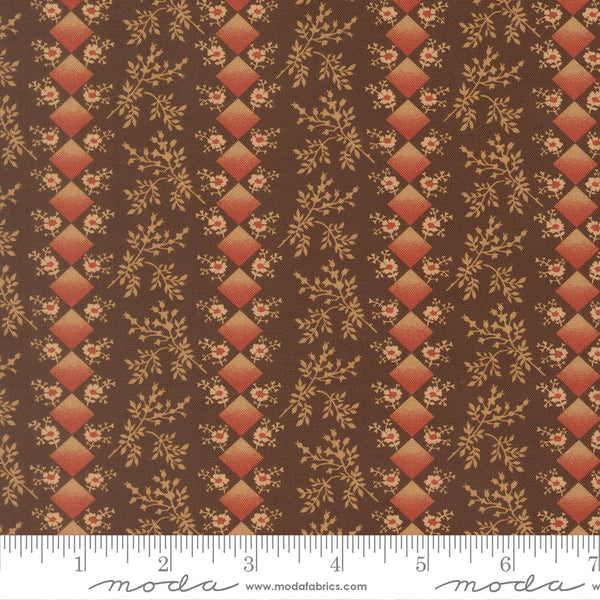 Moda Miss Mollie 47563 13 Dark Chocolate Mountain Trail By The Yard