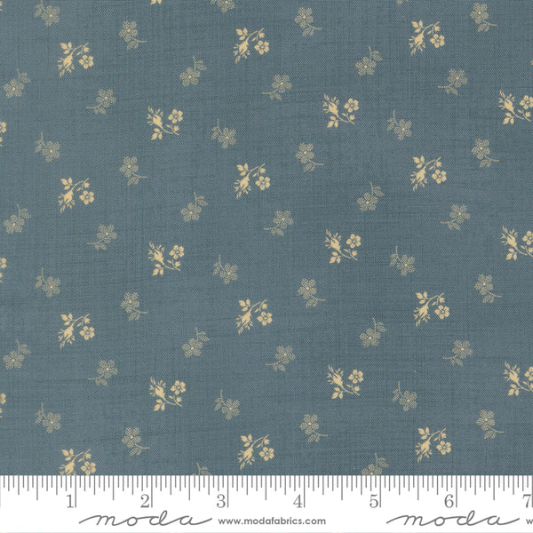 Moda Miss Mollie 47564 18 Weathered Cadet Blue Mollie's Dress By The Yard