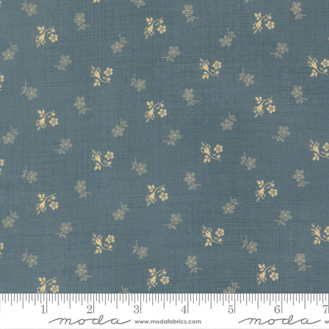 Moda Miss Mollie 47564 18 Weathered Cadet Blue Mollie's Dress By The Yard
